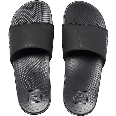 £25.95 • Buy Reef Womens One Slide Pool Flip Flop Thongs Sliders - Black