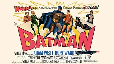 £9 • Buy Old Batman Movies Poster Retro Metal Plaque/Sign, Pub, Bar, Man Cave,