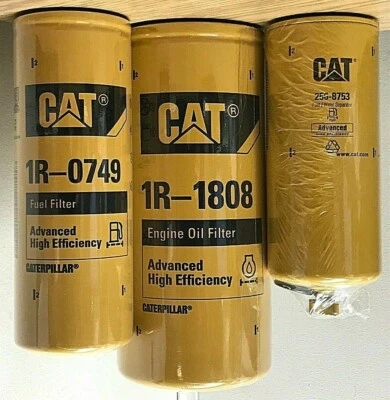 $110 • Buy CAT ENGINE FILTER KIT Most 3406, C10, C11, C12, C13, C15, & C16 FUEL, OIL, WATER