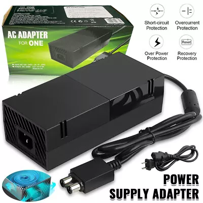 For Microsoft Xbox One/360 Slim Power Supply AC Adapter Charger PowerSupply Cord • $16.88