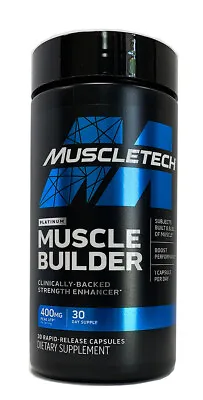 Muscletech Pro Series Muscle Builder 30 Rapid-Release Capsules Banned Substance • $23.99