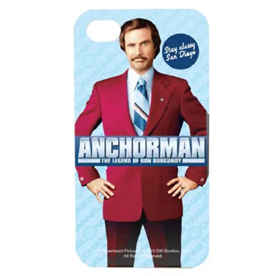 Anchorman IPhone 4 & 4s Protective Case The Legend Of Ron Burgundy • £1.95