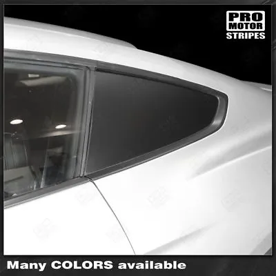 Ford Mustang 2005-2009 Side Rear Window Blackout Decals (Choose Color) • $29.40