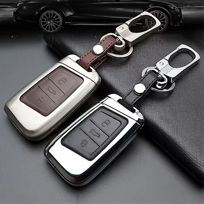 Key Shell Fob Holder Protector Case Bag Cover Fit For VW Arteon Passat B8 Atlas • $16.20