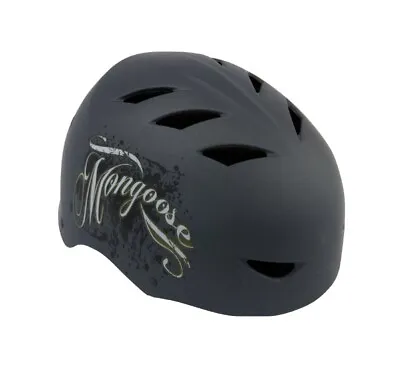 Mongoose All Terrain Youth 8+ Hardshell Helmet Grey • $24.99