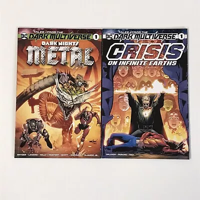 Tales From The Dark Multiverse • Crisis On Infinite Earths + Dark Nights Metal • £4.99