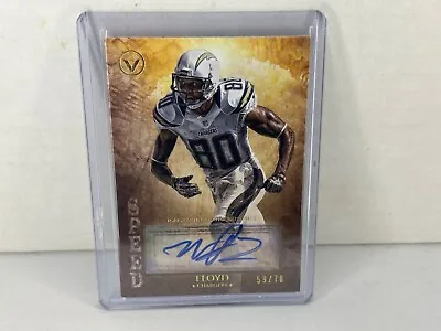 2012 Topps Valor Centurion Auto Speed 59/70 Malcom Floyd #CA-MF Auto • $12.55