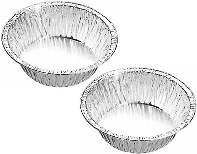 £12.99 • Buy 50 X NEW SMALL DEEP FOIL PIE DISHES FRUIT CAKE CASES TIN ROUND DISH BAKING