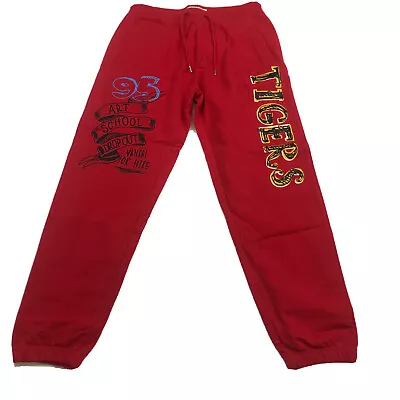 Iro-Ochi Men 100% Authentic Size Large Sweatpants Joggers Red Tigers 95 Art • $79.99