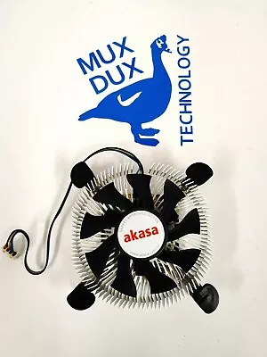 Akasa AK-CC7129BP01 CPU Cooler For Mini-ITX • $14.50