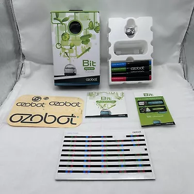 Ozobot Bit Starter Kit Crystal White Robot Model: Ozo-040301-04 Decode Coding • $34.99