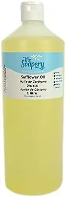 Safflower Oil 1 Litre - Refined 100% Pure Carrier Oil • £13.59