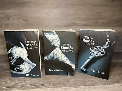 50 Shades Of Grey Darker & Freed Trilogy 3 Book Set - E L James • £4.99