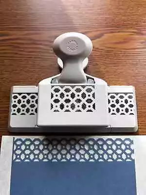 Paper Punch Trellis Chain Border Martha Stewart Lacy Doily Scrapbooking • $11.50