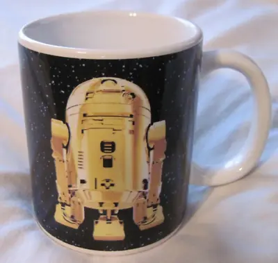 Star Wars GOLD R2-D2 Ceramic Coffee Mug Cup  Galerie  EUC • $12.49