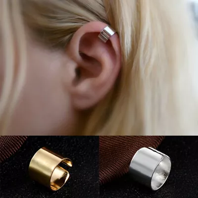 Women/Men Ear Cuff Earrings NonPierced Wrap FAKE Earring Clip Rock Cuffs Jewelry • £2.39