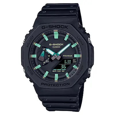 Casio G-shock Ga-2100rc-1a  Casioak  Black A/d Watch • $89.70