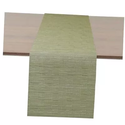  Table Runner Vinyl Table Runner Indoor 72 Inch Long 12 X 72 Inch Green • $23.55