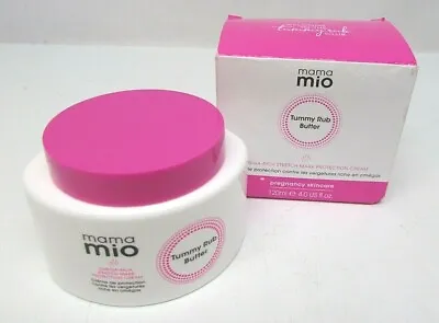 Mama Mio Tummy Rub Butter NEW Omega Rich Pregnancy Stretch Mark Cream 4.0 Fl Oz  • $15.95