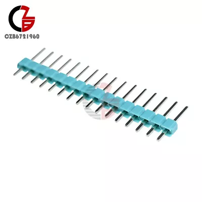 $1.32 • Buy 10PCS 40Pin Male Breakable Header Strip Tin PCB Panel IC Connector 2.54mm Green