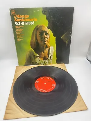 Mongo Santamaria El Bravo Latin LP Record 1965 Columbia CL-2411 Samba Merengue • $14.88