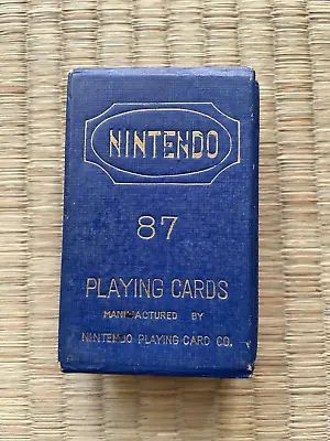 £268.39 • Buy Super Rare!!!!! Vintage!!! Nintendo Playing Cards - Hanafuda No. 87 - Sealed New