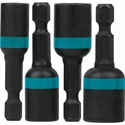 Makita A-97639 Impactx 4 Pc 1-3/4? Magnetic Nut Driver Set • $14.95