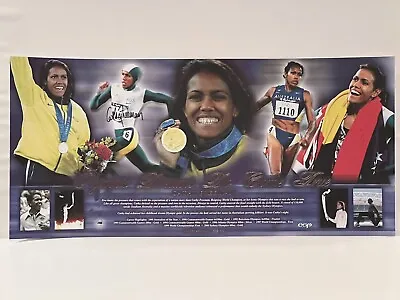 $200 • Buy Cathy Freeman Olympic Dreams Do Come True Signed Print Limited Edition