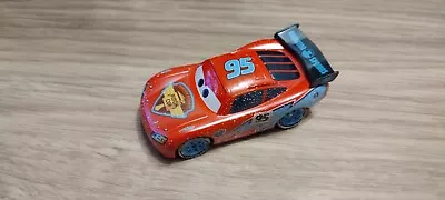 Disney Pixar Die Cast Cars - Ice Lightning McQueen #95 • £2.50