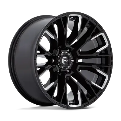 1- 20 Inch Black Wheels Rims Fuel Rebar D849 20x10  -18mm 6 Lug Chevy GMC Toyota • $457