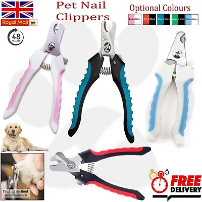 Large Nail Clippers Pet Cat Dog Rabbit Sheep Cutter Claw Trimmer Grooming  • £3.45