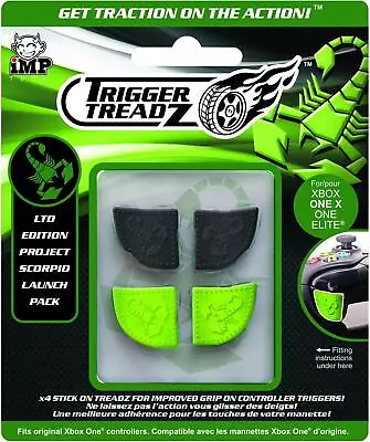 Trigger Treadz  Ltd Edition Project Scorpio 4 Pack Black/Green /X - J7332z • £6.03