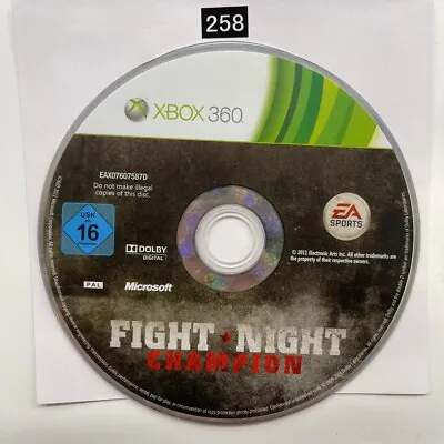 Fight Night Champion Xbox 360 Game Disc Only Oz258 • $22.95