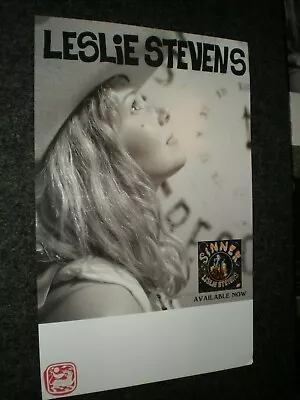 POSTER  By LESLIE STEVENS Sinner Promo For The Tour Album Cd Band Sin + • $8.59