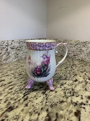 Vintage Porcelain Footed Tea Cup • $30