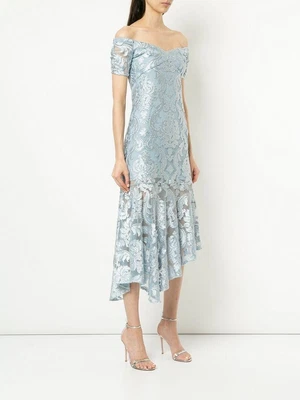 $117 • Buy Bnwt Alice Mccall Pebble Fleur De Lys Gown - Size 6 Au/2 Us (rrp $450)