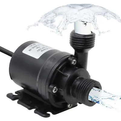 12V Small High Pressure Brushless Submersible Water Pump Automatic Self-priming • $13.69