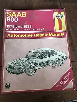 SAAB 900 Automotive Repair Manual HAYNES All Models 1979 - 1988 Car • $18.88