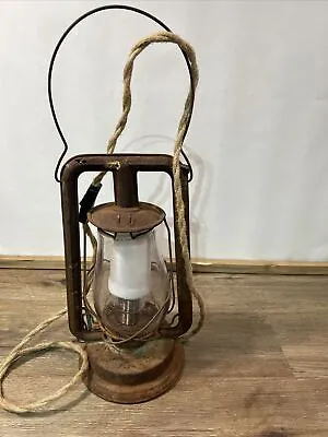 Early 1900s Regal Number Lantern Original With Working LED Flame Light • $79.96