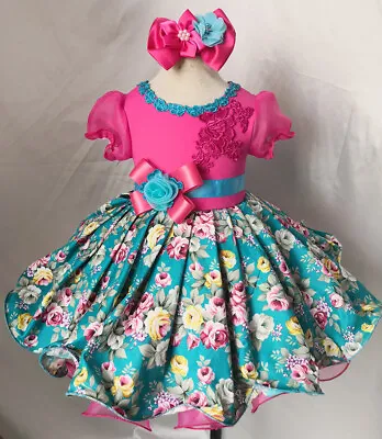 Jenniferwu Pageant Party Princess Birthday Dresses Tulle Tutu Dress For Girls • $63.75