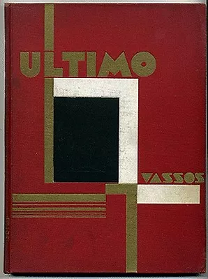 John VASSOS Ultimo An Imaginative Narration American Machine Age Bindings 1930 • $461.85