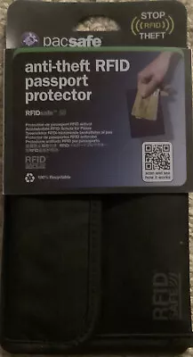 $18.50 • Buy Pacsafe * NEW * Anti-theft * RFID * Passport * Credit Cards * Protector * NWT *