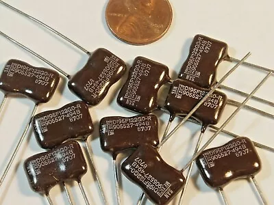 Lot 10: Vintage SANGAMO Dipped Silver Mica Capacitors 1200pF 500V 5% NOS .0012uF • $12.95