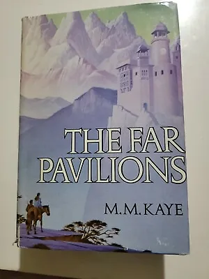 THE FAR PAVILIONS By M. M. Kaye 1978 Vintage Book Of The Month Edition ~ HC+DC • £23.29