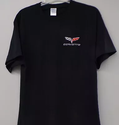 Chevrolet Corvette C6 Sports Car Embroidered T-Shirt S-6XL LT-4XLT Chevy New • $21.24