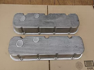 Mickey Thompson M/T Big Block Chevy BBC 396-427 Finned Aluminum Valve Covers NOS • $349