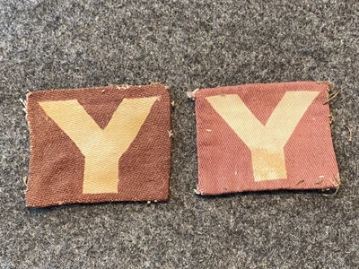 £24.99 • Buy 2x Original British WW2 5th Infantry Division Printed Formation Signs/Patches