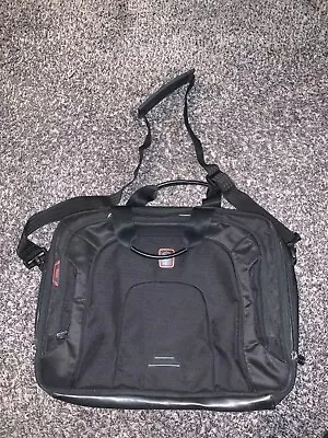 TUMI T-Tech T-Pass Organizer  Laptop Bag 67555D Black Nylon Leather • $5.99