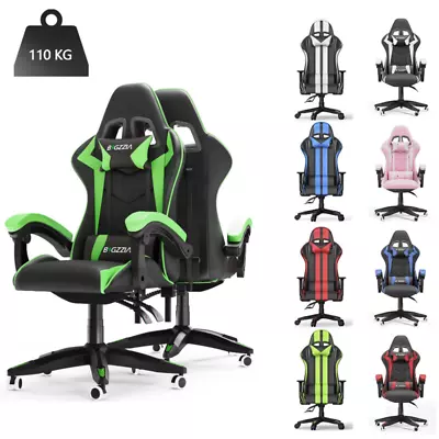 Adjustable Gaming Chair High Back Racing Office Computer Chair Ergonomic Office • $87.99