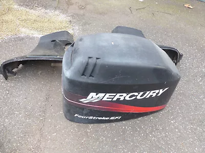 Mercury 2003 Hood Engine Cover Top Cowl & Lower Cowl Bigfoot 4-Stroke 60 HP • $325